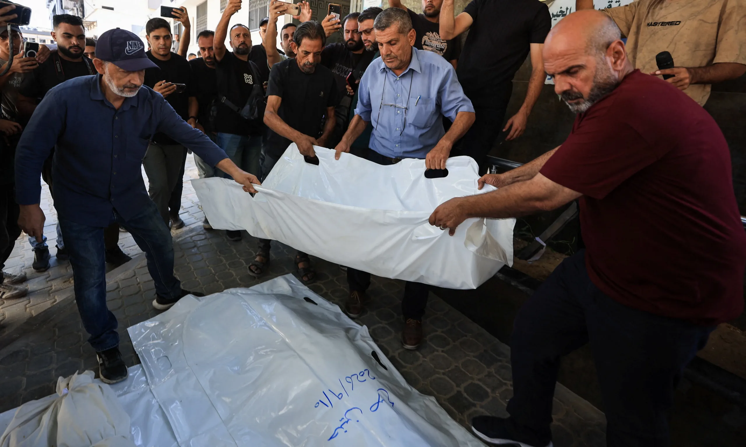 Israeli strike kills family of four in northern Gaza, health officials say
