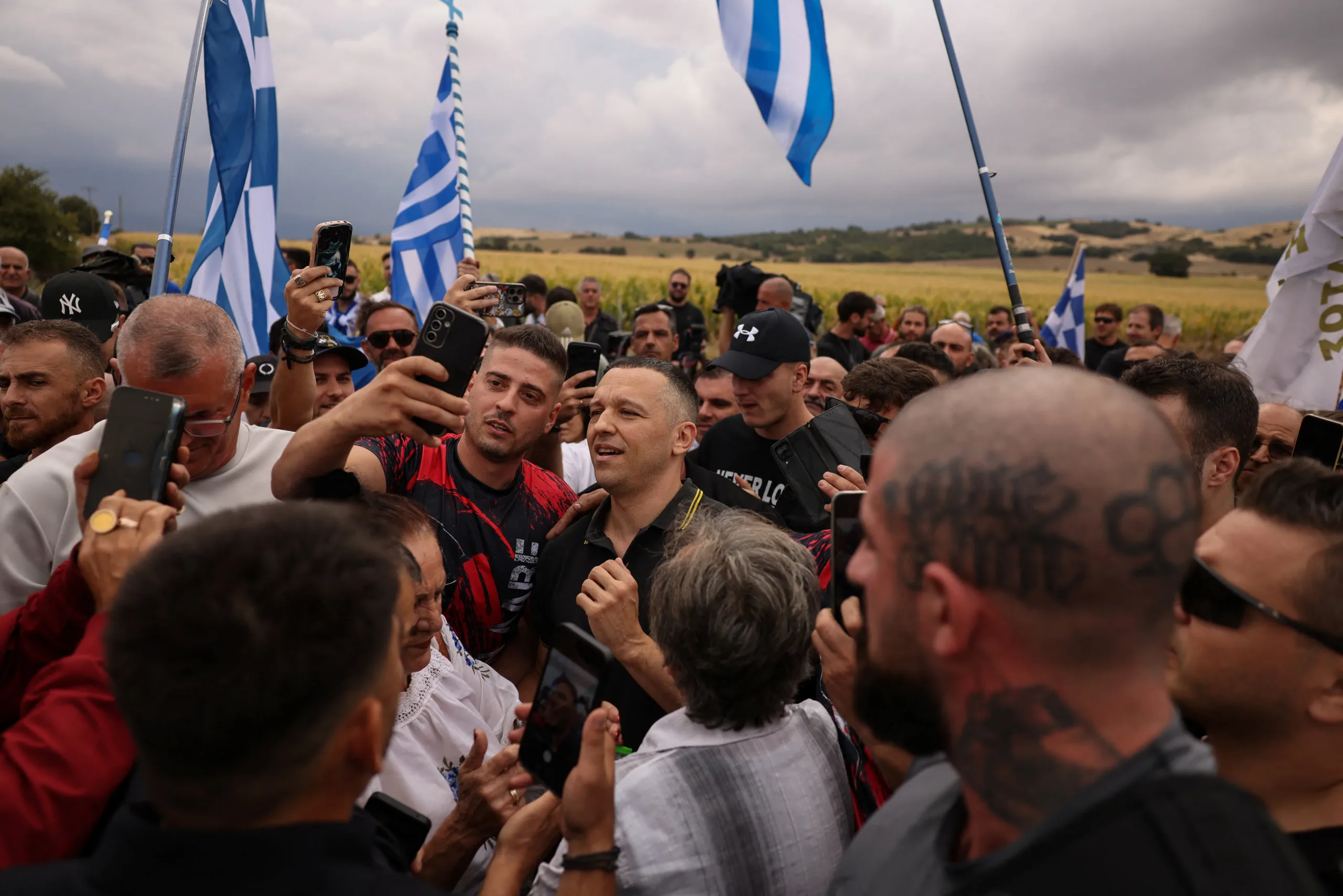 Greek far-right figure Ilias Kasidiaris released from prison, signals political return