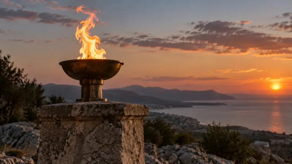 Between Greece and London: the Olympic Torch Ceremony