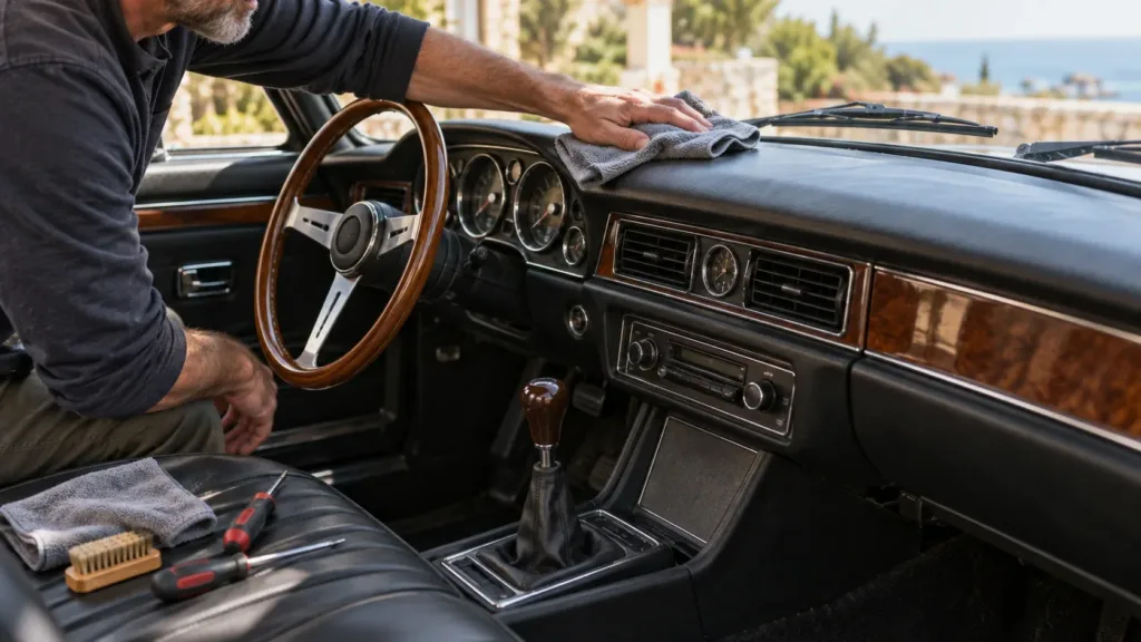 Refurbishing the car’s interior yourself
