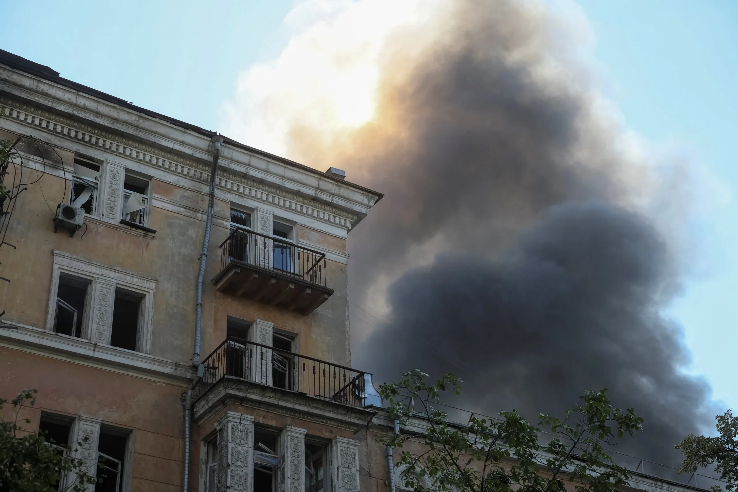 Russian drone attacks wound 11 in Kyiv as strikes disrupt Ukraine