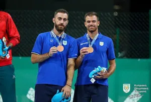 Кипр завоевал первую медаль в теннисе на Средиземноморских играх