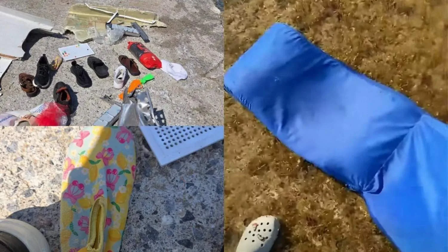 Debris from sunken ship washes ashore in Lapithos as search continues