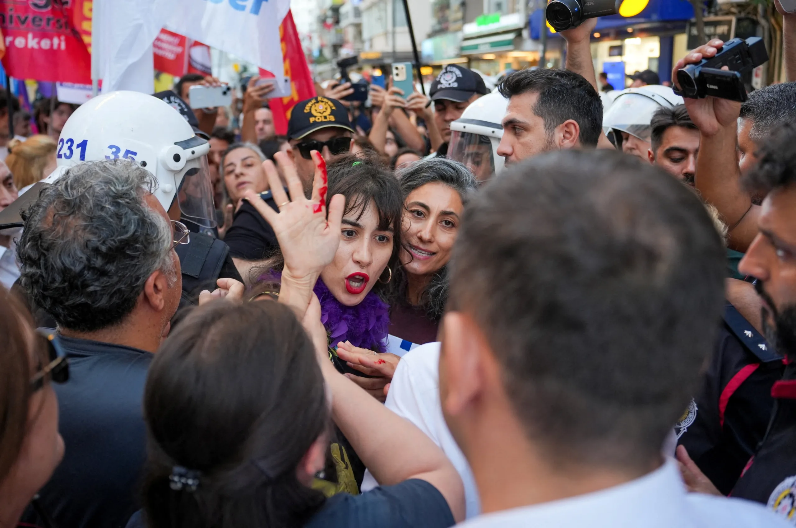 Turkish police detain at least 150 at Istanbul LGBTQ+ protest gathering
