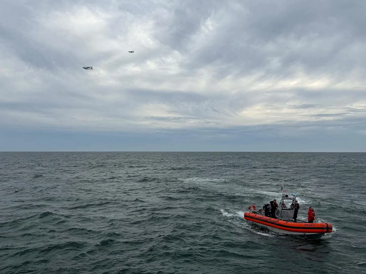 US Coast Guard приостановила поиски шести человек на борту медицинского самолёта, потерпевшего крушение у Нантакета