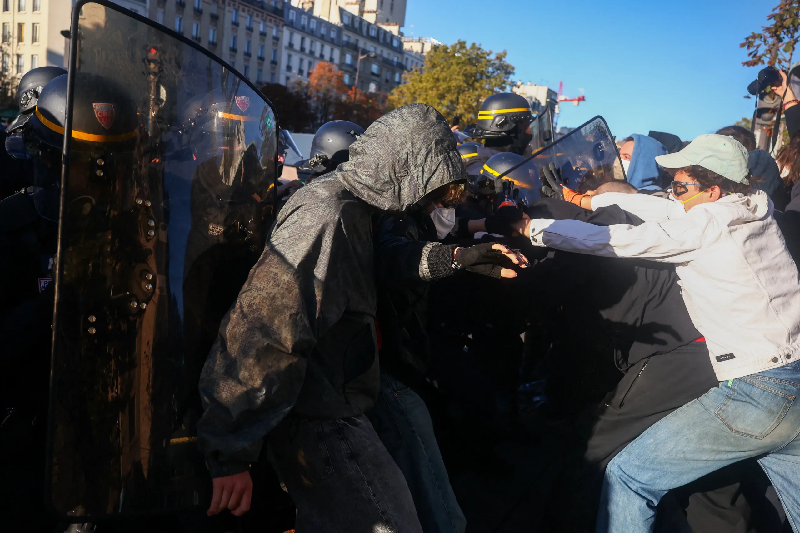 French students blockade high schools as government pledges response to grievances