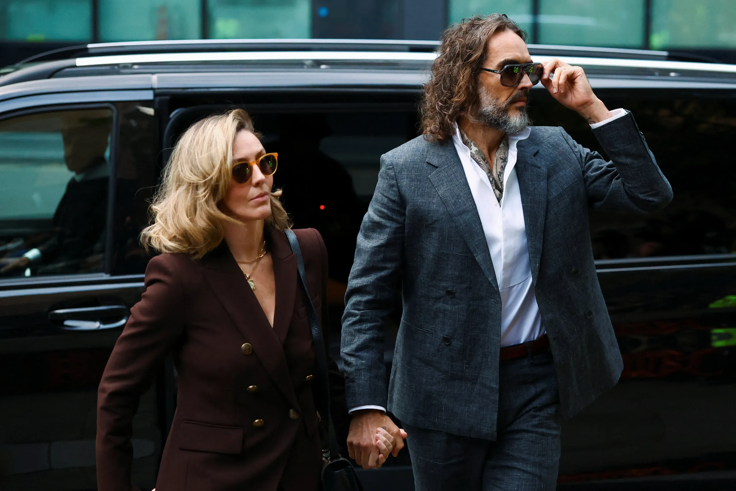 Jury selection begins in Russell Brand trial over rape and sexual assault allegations