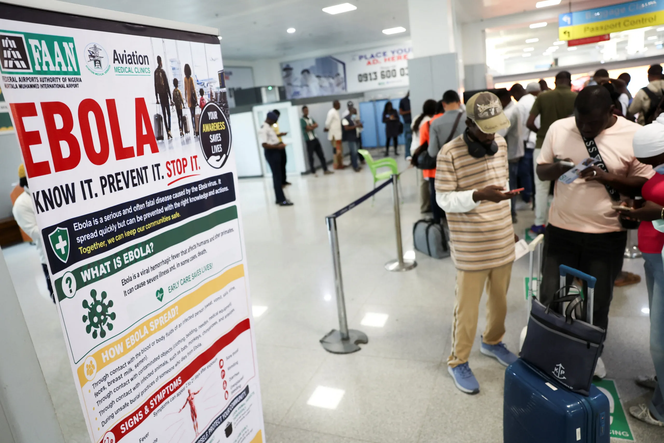 Swiss authorities say Nigeria Ebola patient likely contracted virus during Uganda trip