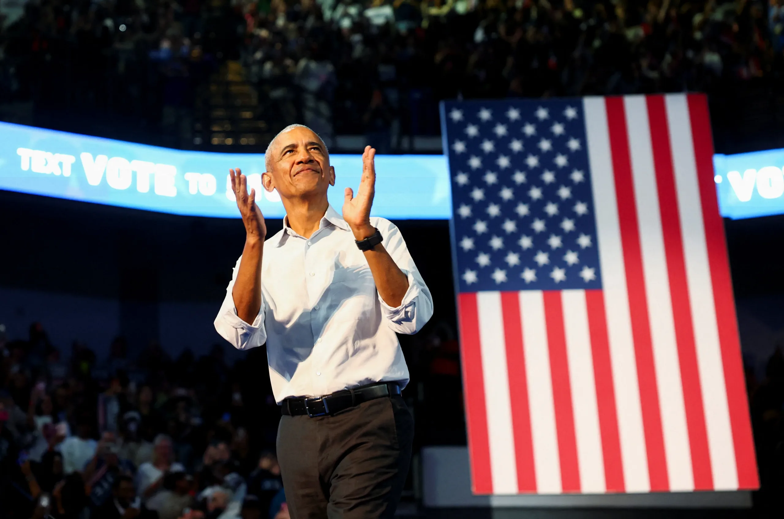 Trump and Obama take leading campaign roles days before US congressional elections