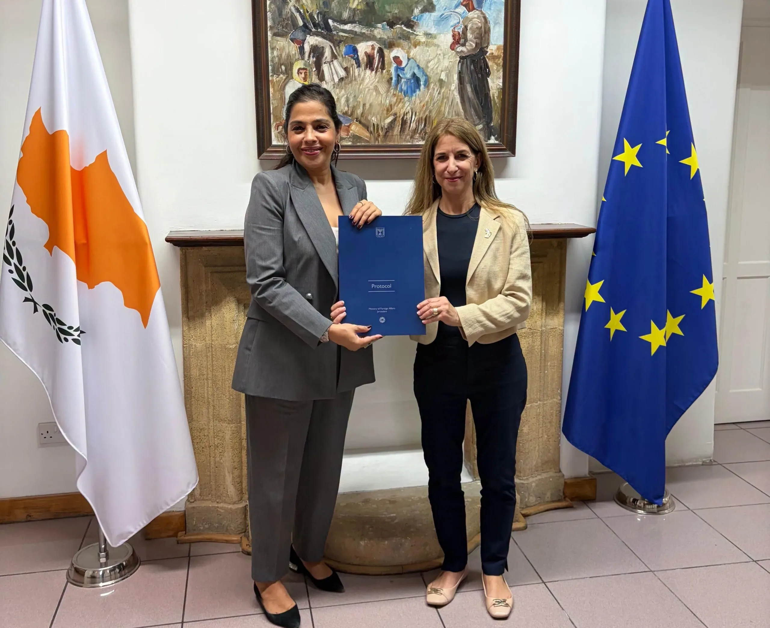 Shuli Davidovich takes up post as Israel’s ambassador to Cyprus