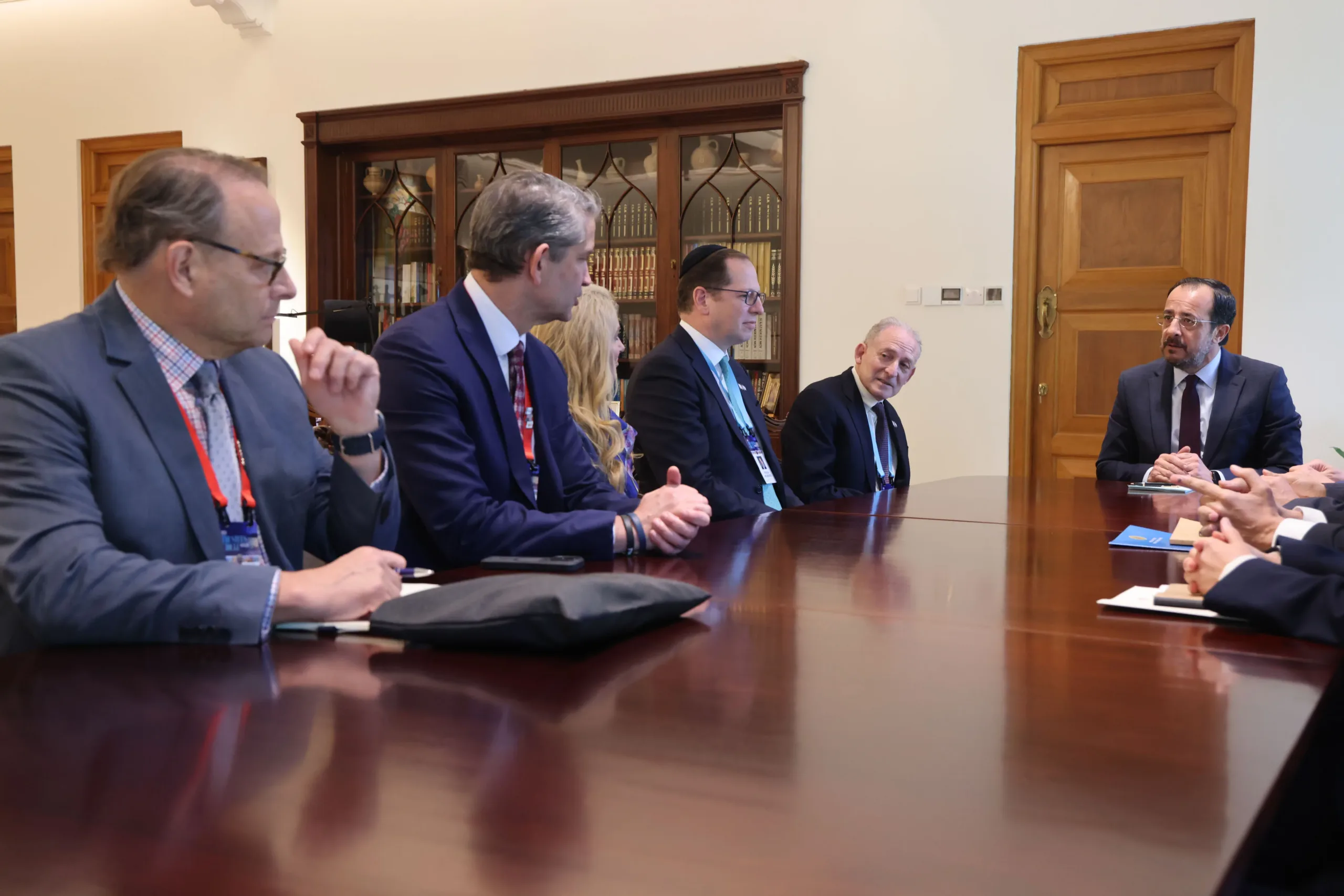 Христодулидис и делегация Aipac заявили о намерении укреплять связи Кипра, США и Израиля