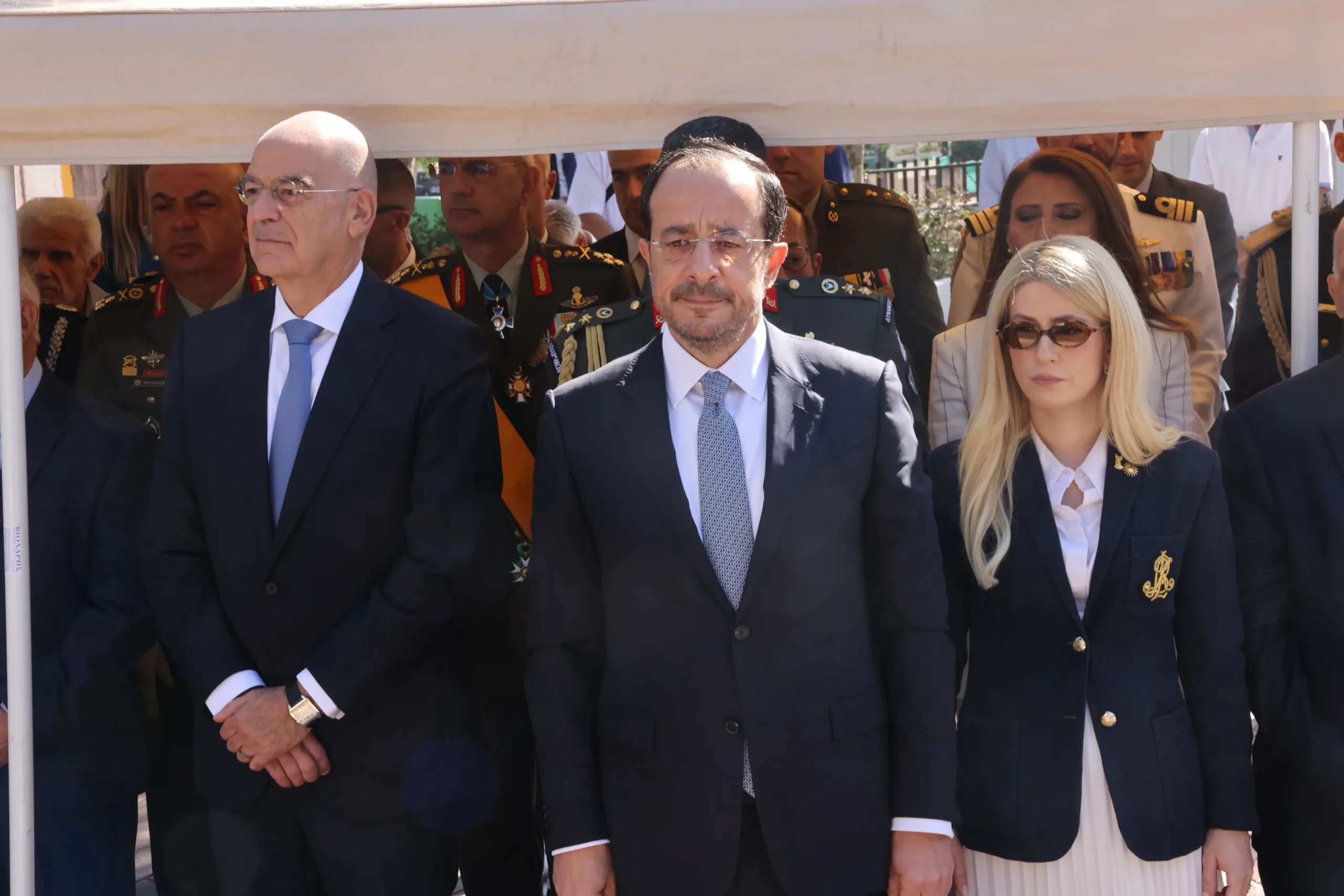 Ο Χριστοδουλίδης δεσμεύεται να συνεχίσει τις προσπάθειες για τερματισμό της κατοχής και επανένωση της Κύπρου