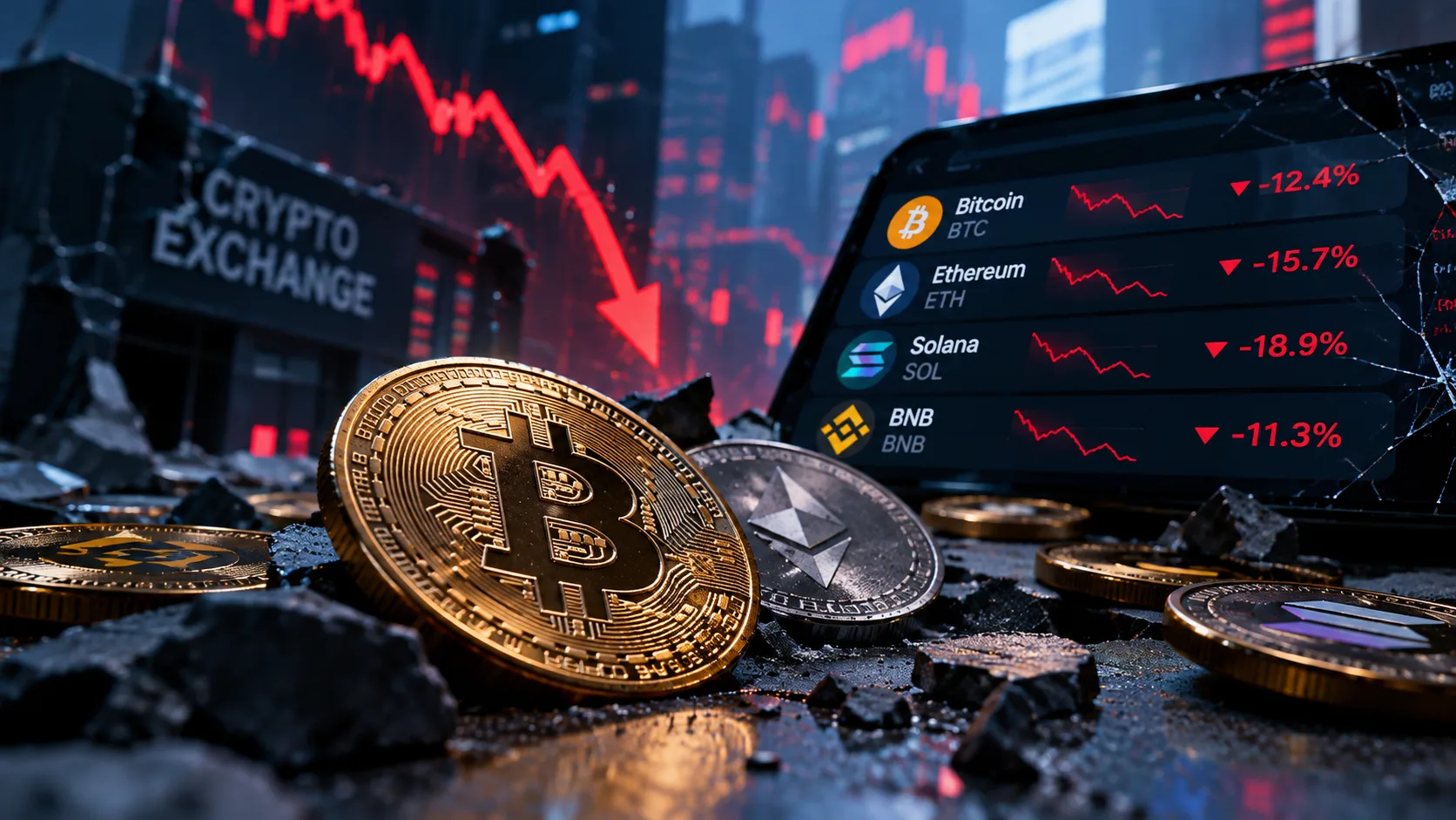 Suspected Binance hack: up to $5.6bn drained from the crypto exchange’s wallets