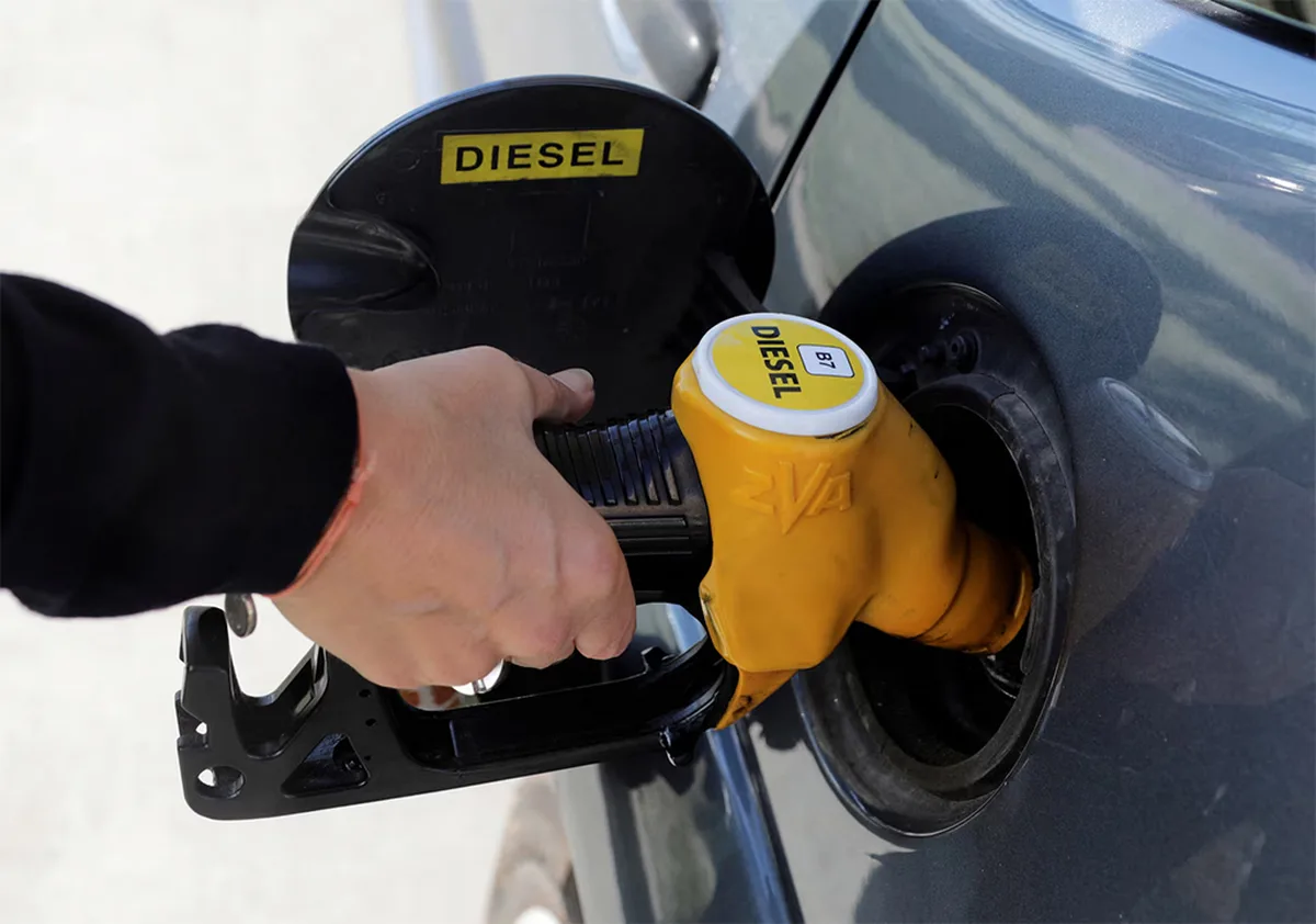 Diesel price hits record €2.126 per litre at Limassol petrol station