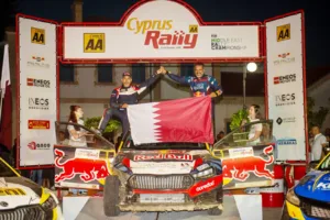Al-Attiyah wins Cyprus Rally by 4.63 seconds to claim 21st Middle East title