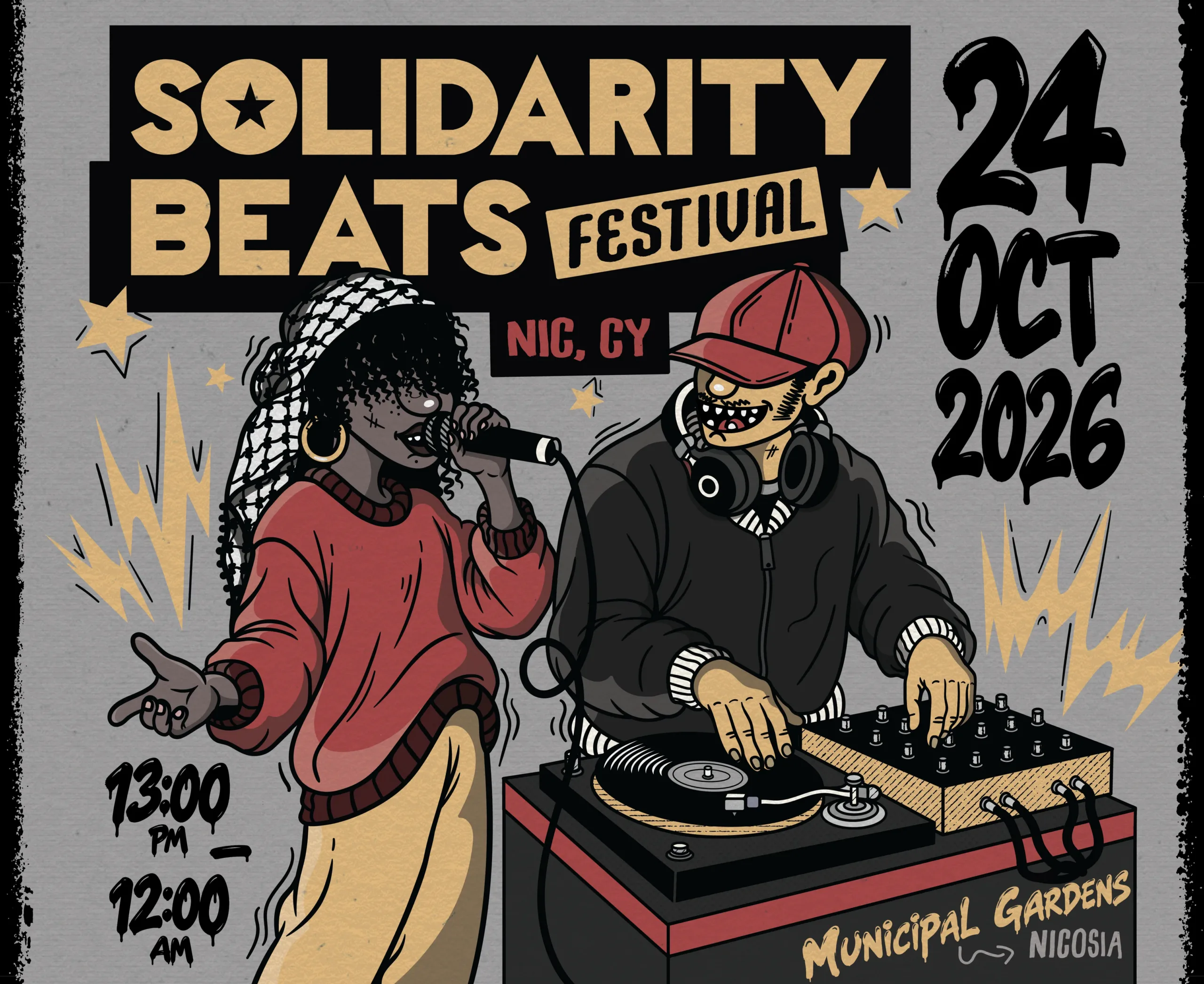 Το Solidarity Beats Festival φέρνει μουσική, κουλτούρα του δρόμου και στήριξη της κοινότητας στη Λευκωσία